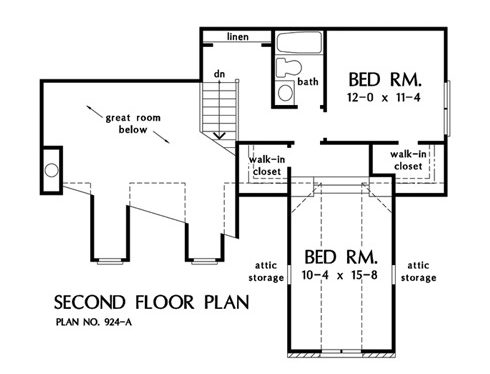 0010 bedroom two story the wycliffe home smallhometours 5