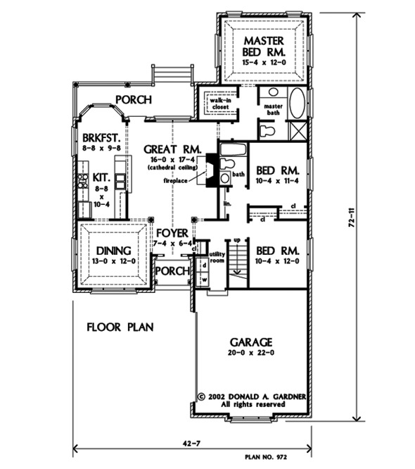 0011 single story 3 bedroom the pemberton home smallhometours.com 6