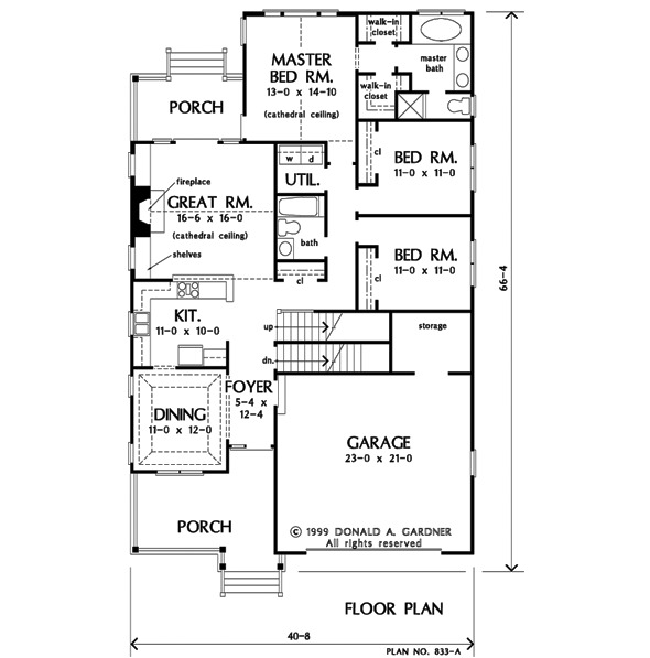 0012 single story 3 bedroom the kilpatrick home smallhometours.com 9
