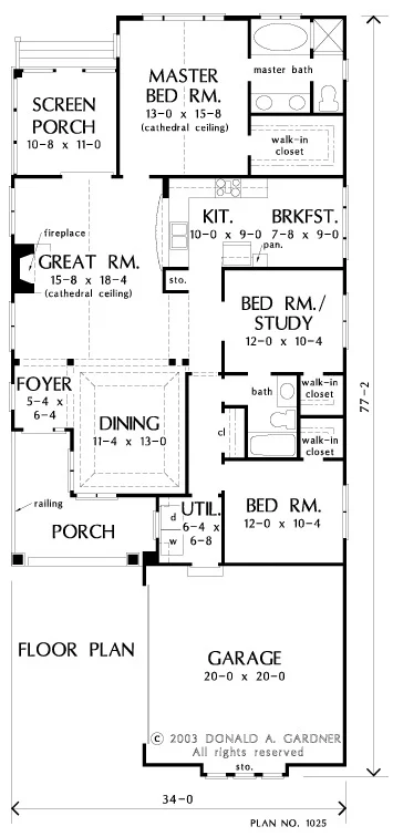 0016 3 bedroom single story the currier home smallhometours.com 6