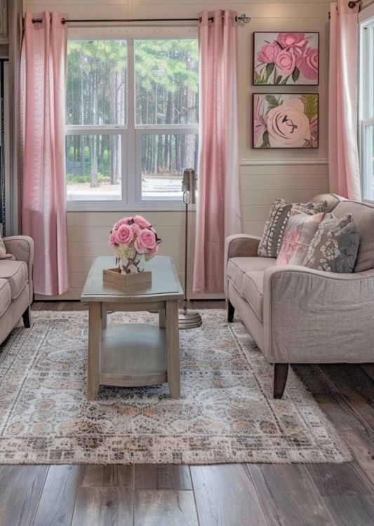 0031 Take a look inside a seemingly simple white model. The interior decor is beautiful smallhometours.com 5