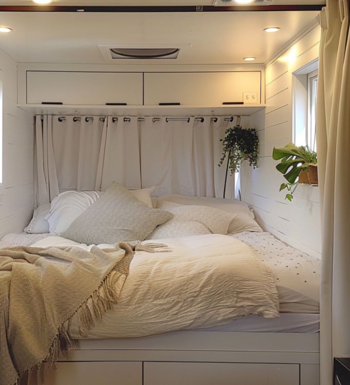 0032 Walk inside this tiny white house. The interior is simply gorgeous smallhometours.com 3