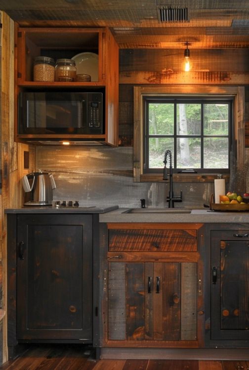 0034 Tour this bespoke Craftsman tiny home adorned with stone accents smallhometours.com 3