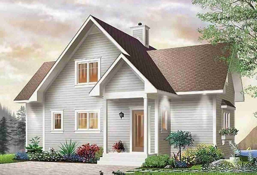 0036 two story 3 bedroom country cottage with loft area smallhometours 10