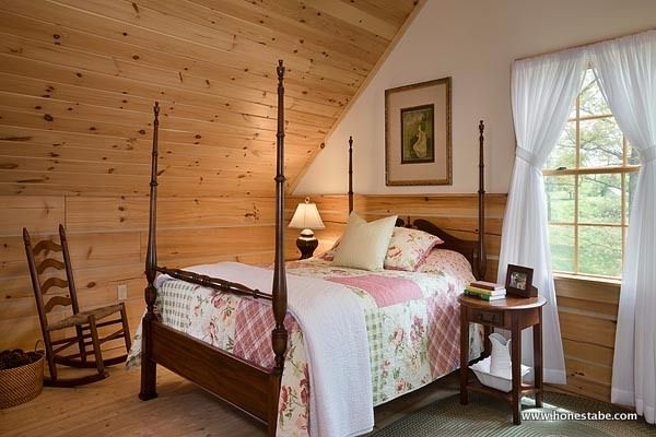 0044 Tour this custom Clayton Log Cabin that can fit a family of 8 smallhometours.com 11