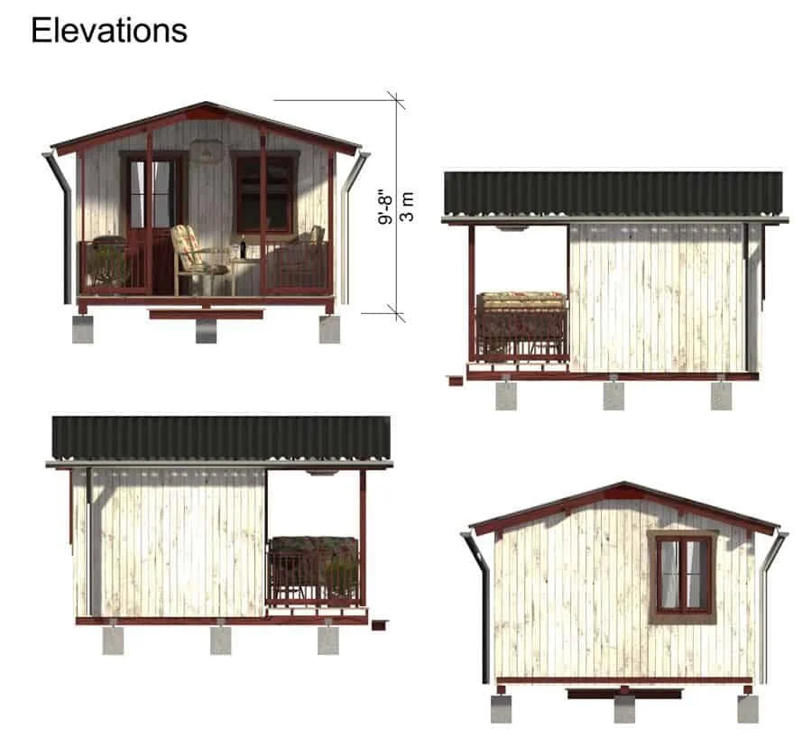 0047 single story 1 bedroom campground luna cabin smallhometours 2