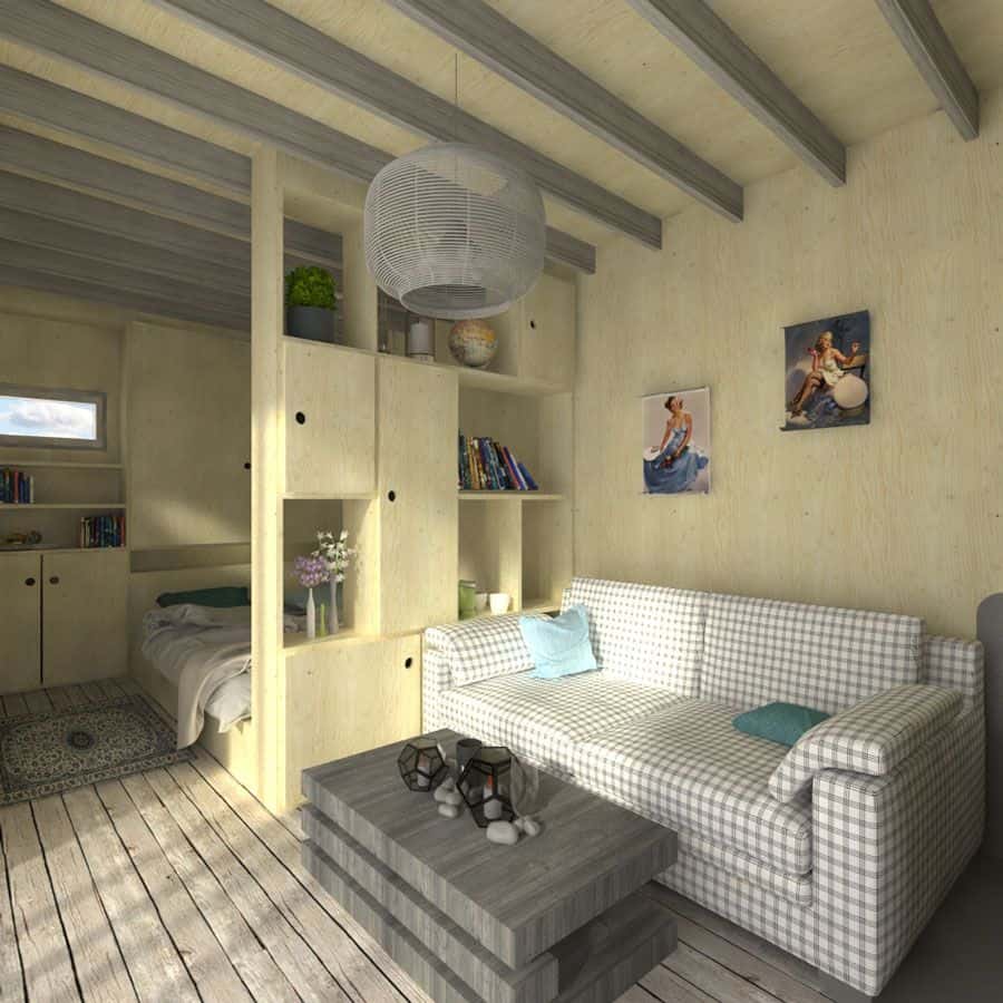 0048 1 bedroom single story amelia garden shed smallhometours.com 2