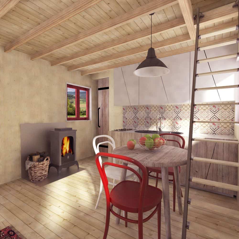 0049 tiny single story cabin with sleeping loft smallhometours 3