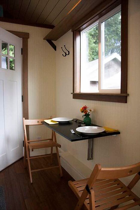0052 Glimpse into the charming Tina Too tiny house smallhometours.com 5