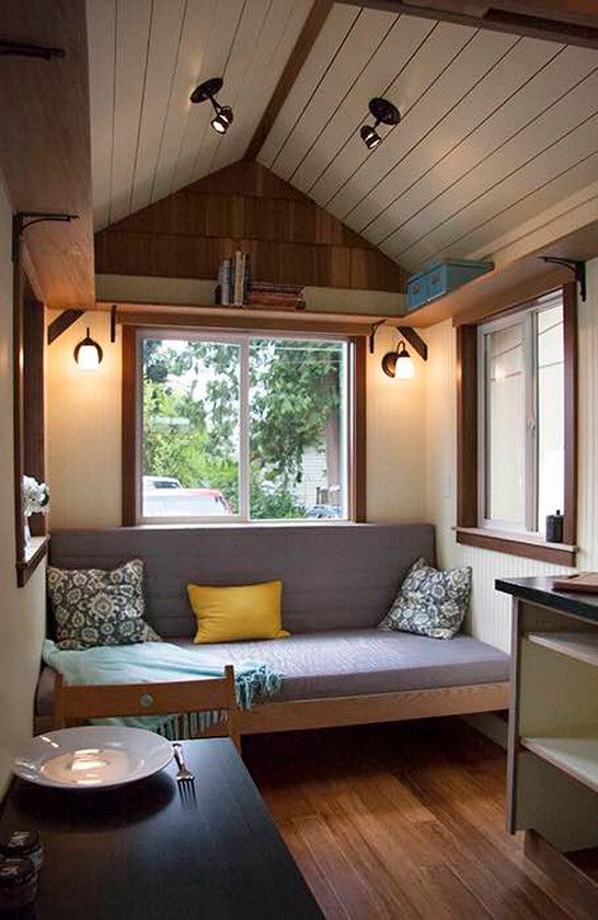 0052 Glimpse into the charming Tina Too tiny house smallhometours.com 8