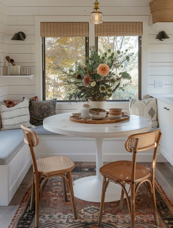 0054 Tour this charming white Craftsman style tiny home smallhometours.com 3