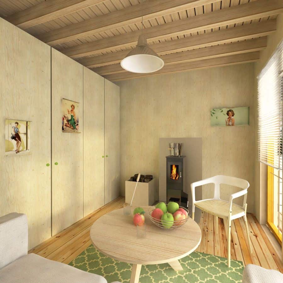 0056 1 bedroom two story jayne garden hut smallhometours.com 2