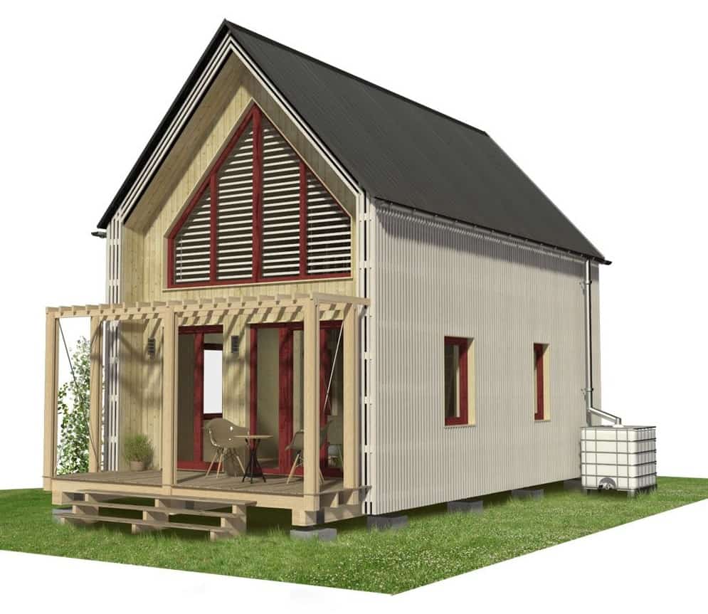 0059 modern two story 1 bedroom janet tiny home smallhometours.com 4