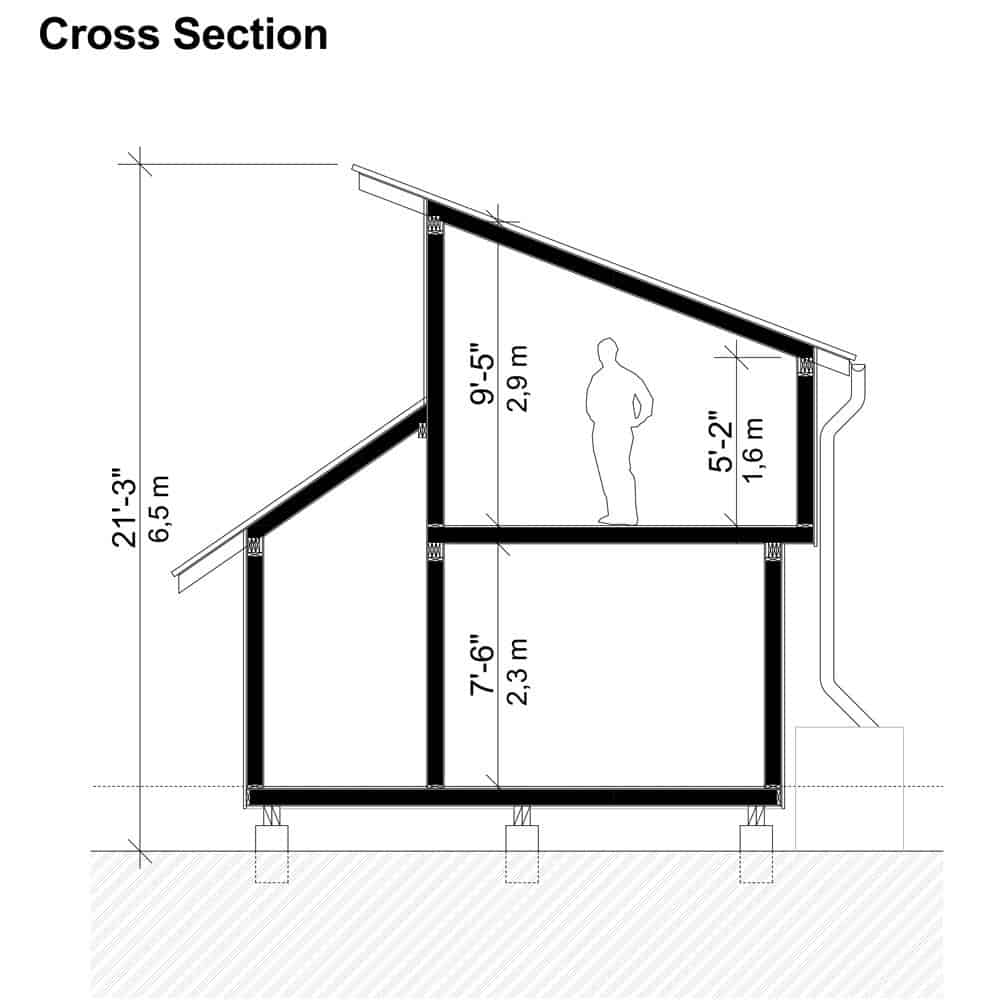0061 two story cottage style 2 bedroom kathy cabin smallhometours.com 7