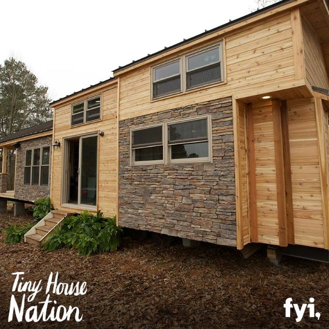 0068 Discover this park model dressed for TV The internal finishes are second to none smallhometours.com 3
