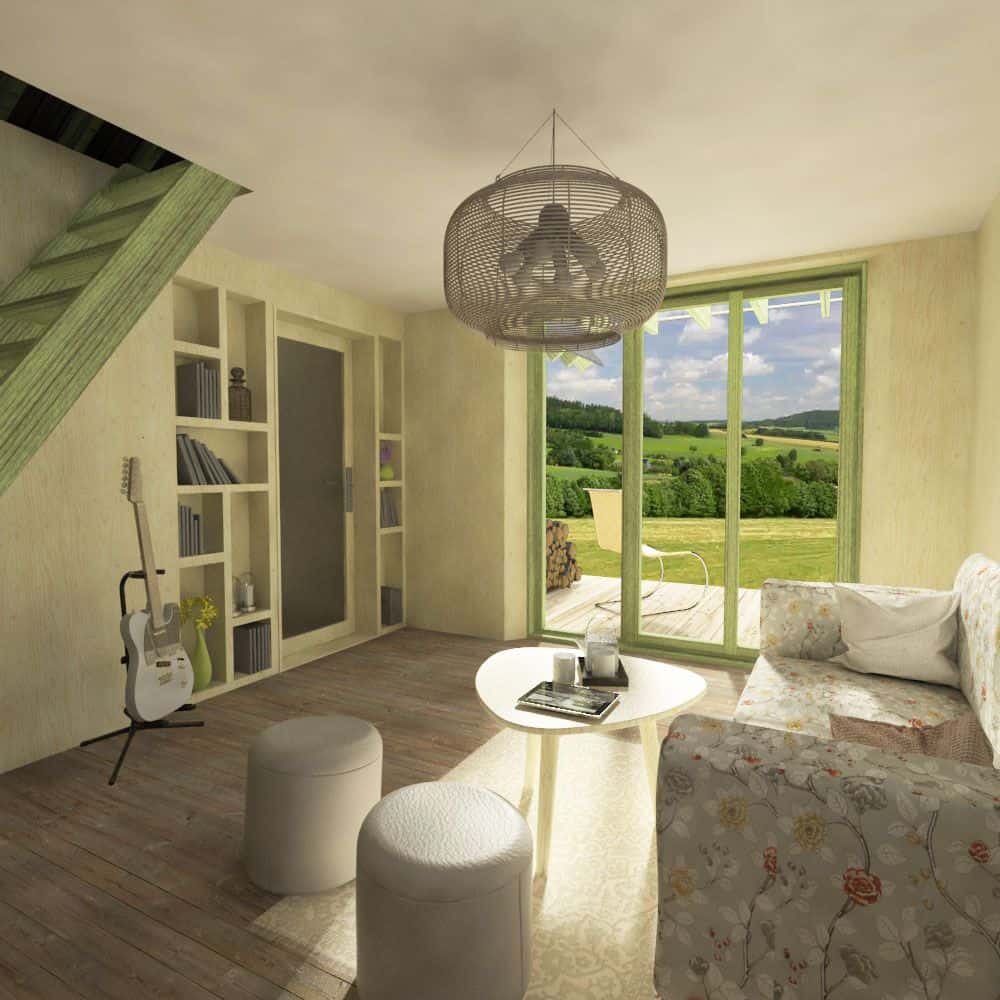 0068 two story 1 bedroom eco cabon nova smallhometours.com 3