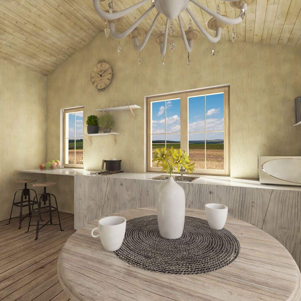 0069 1 bedroom single story winter garden doris cabin smallhometours 2