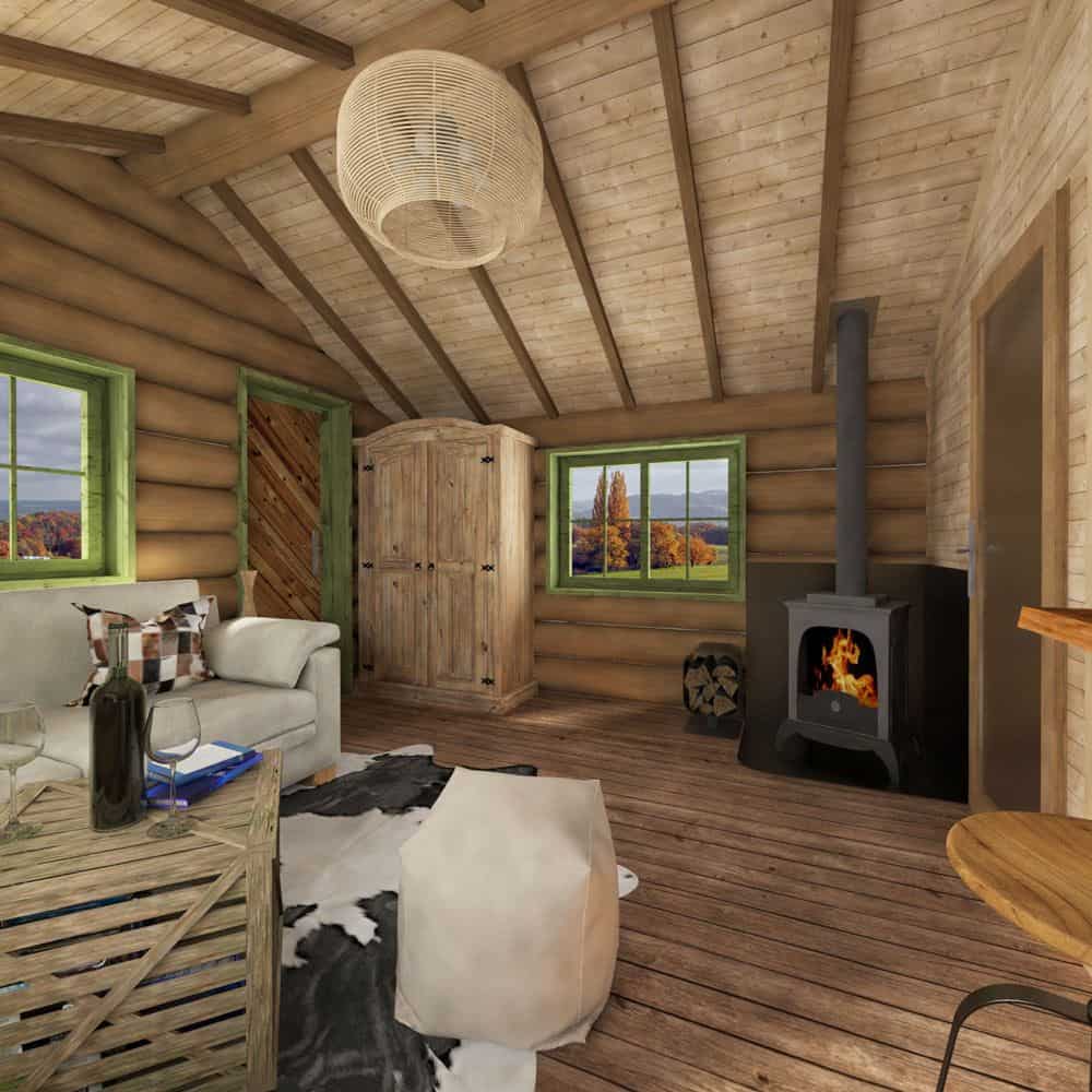 0071 1 bedroom single story martha hunting cabin smallhometours.com 3