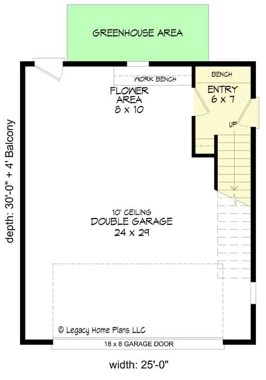 0073 2 bedroom two story carriage home smallhometours.com 17
