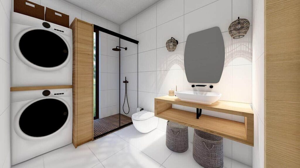 0078 modern 1 bedroom single story tiny home smallhometours.com 2