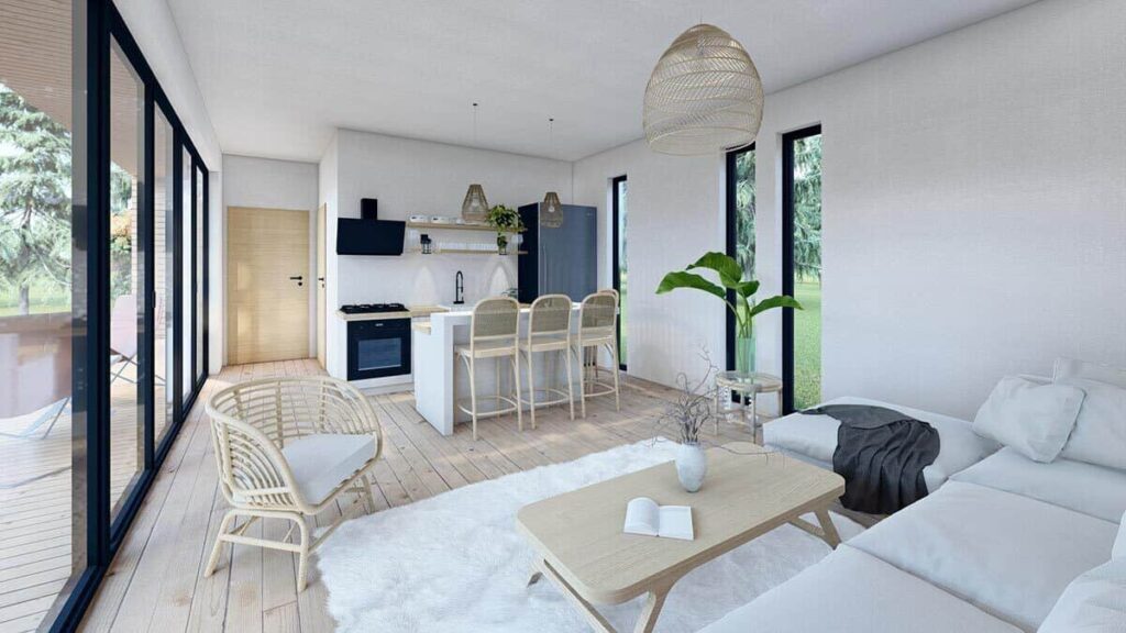 0078 modern 1 bedroom single story tiny home smallhometours.com 6