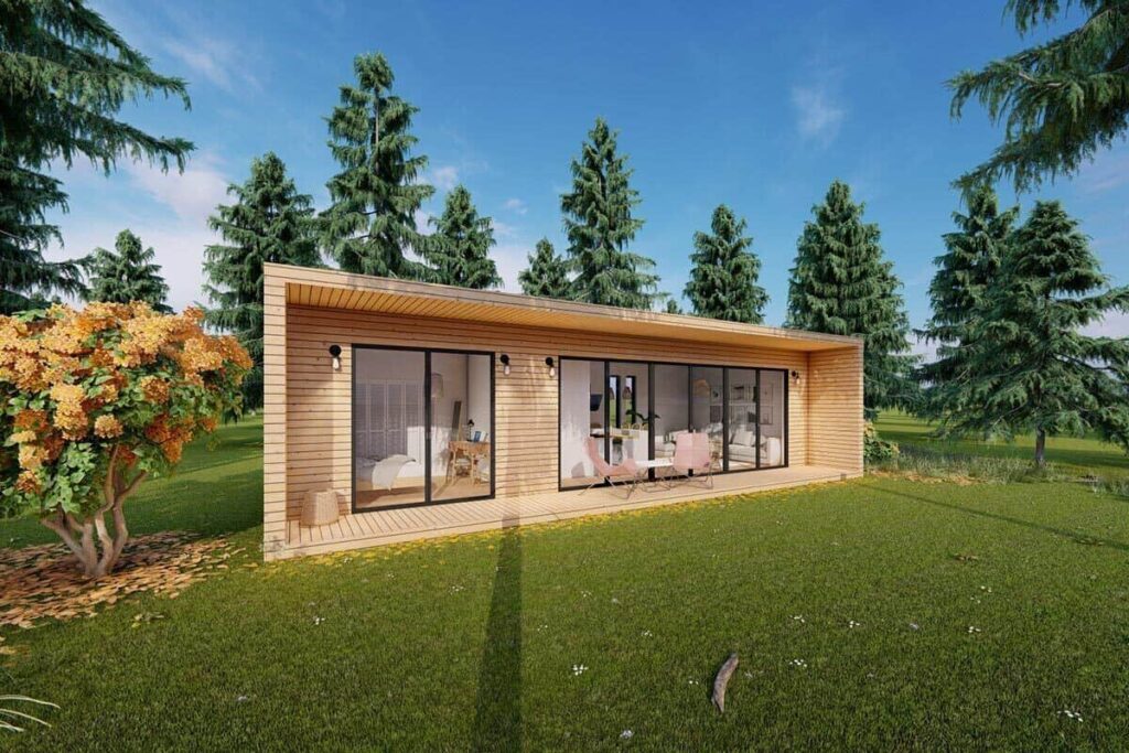 0078 modern 1 bedroom single story tiny home smallhometours.com 8