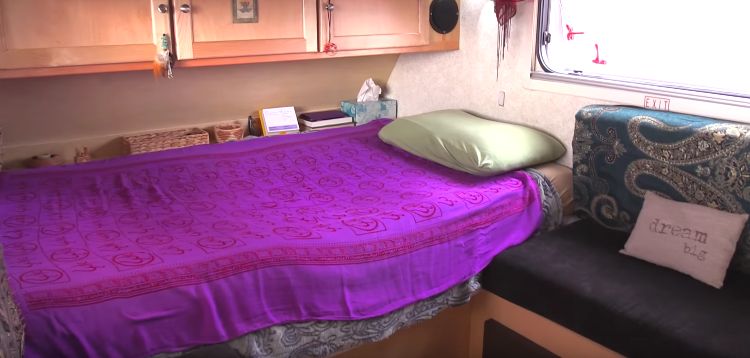 0079 See how a retired woman lives full time in a tiny teardrop It has everything you need smallhometours.com 7