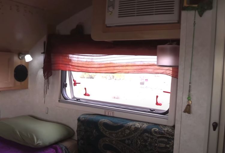 0079 See how a retired woman lives full time in a tiny teardrop It has everything you need smallhometours.com 8