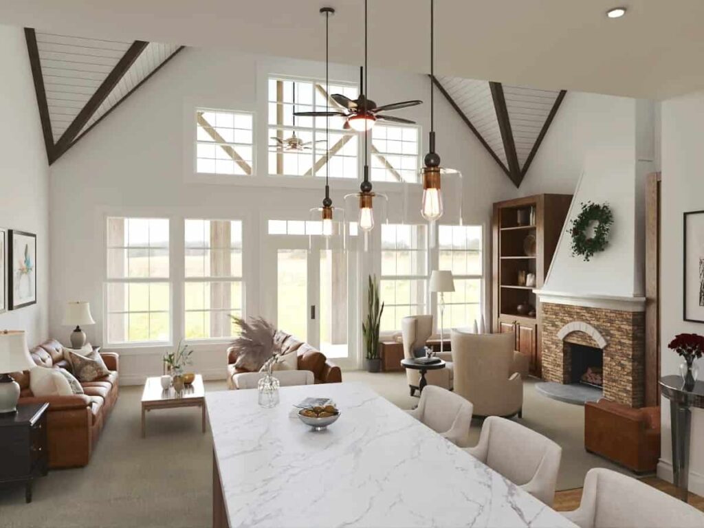 0080 3 bedroom two story glenville modern farmhouse smallhometours.com 4