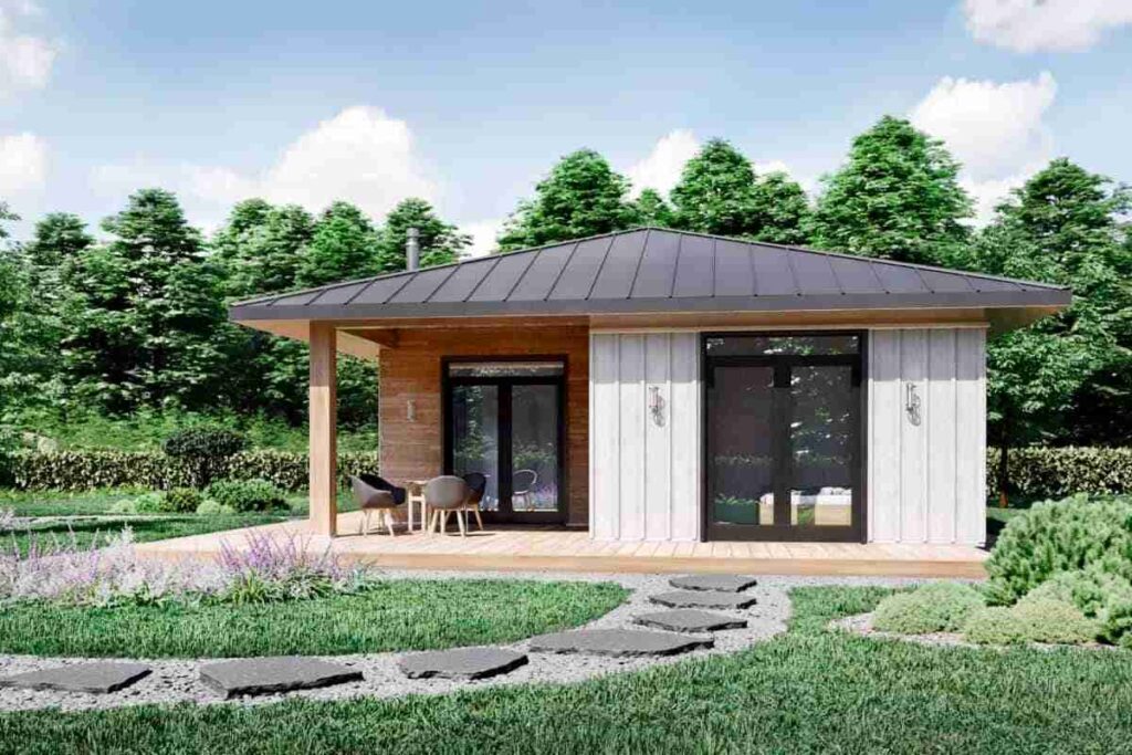 0081 cottage style 2 bedroom single story tiny home smallhometours.com 2