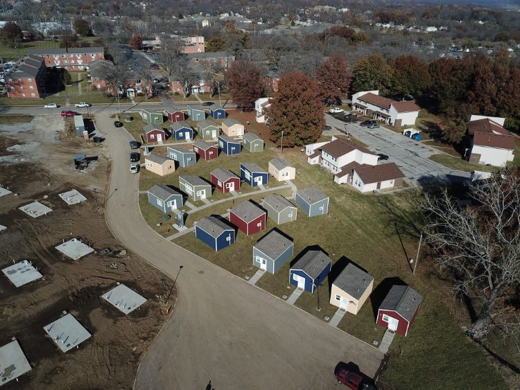 0083 Tour this tiny village created for homeless vets. Now vets have a safe space to live at no cost smallhometours.com 2