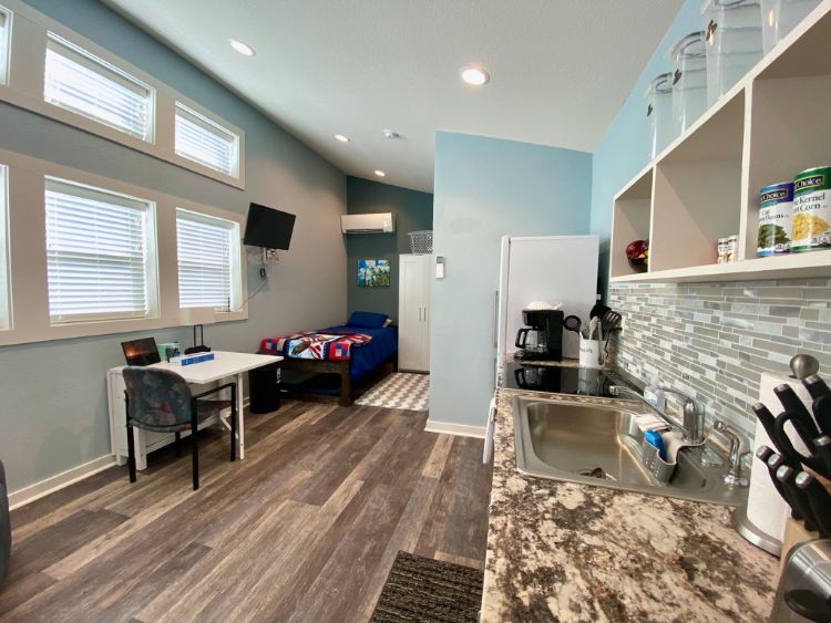 0083 Tour this tiny village created for homeless vets. Now vets have a safe space to live at no cost smallhometours.com 6
