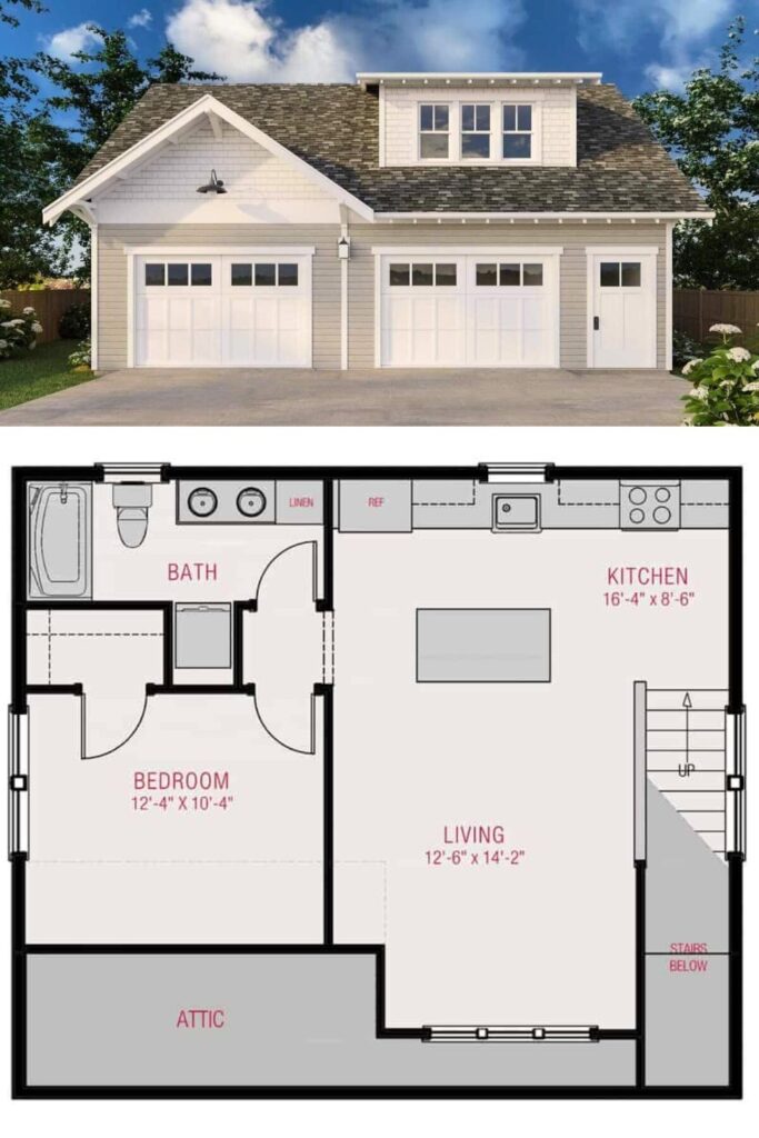 0084 craftsman style carriage home smallhometours.cm 2