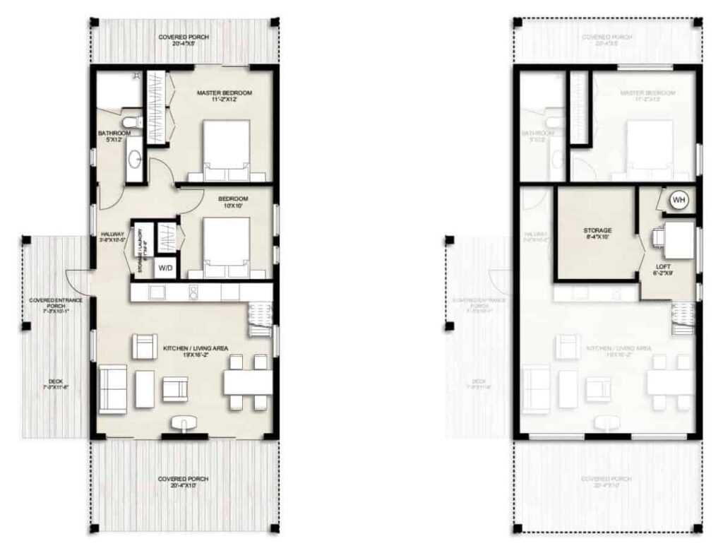 0088 cabin style tiny home truoba smallhometours.com 8