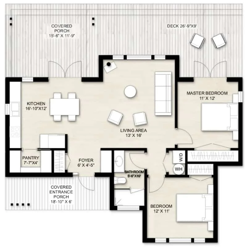 0090 modern rustic home smallhometours.com 1