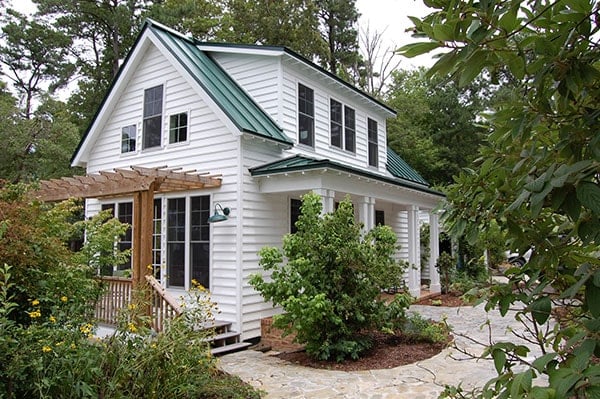 0093 3 bedroom two story katrina cottage for corner lot smallhometours.com 3