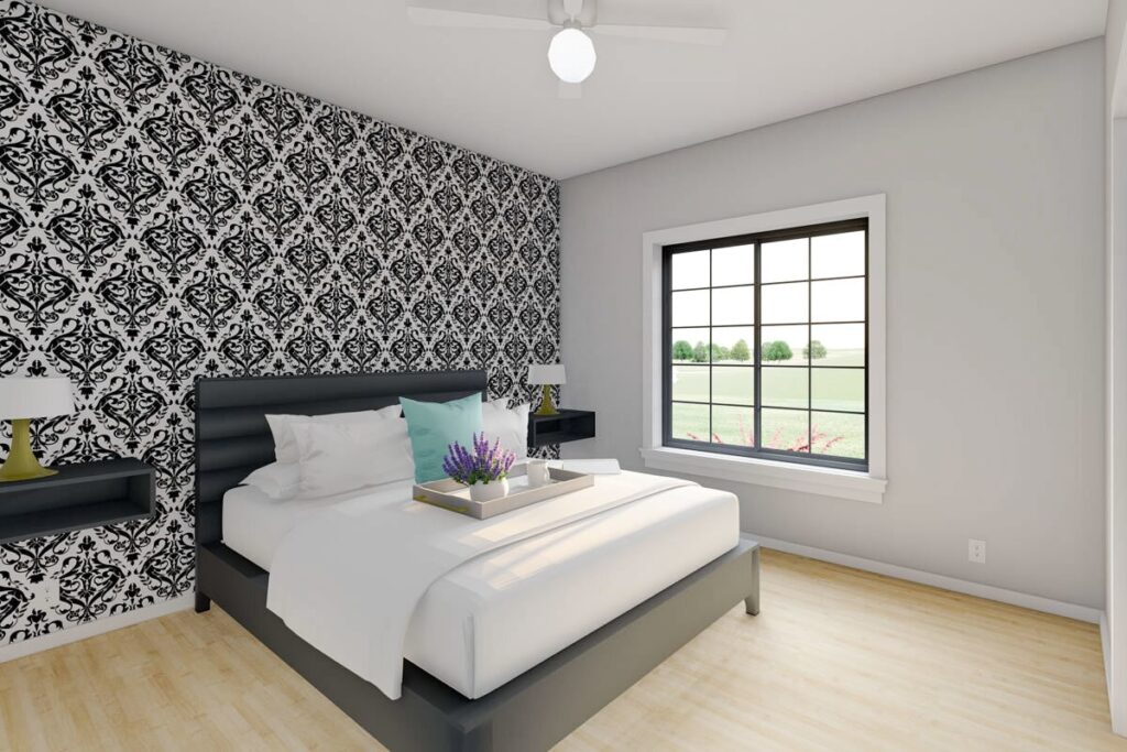 0094 2 bedroom single story new american home with double garage smallhometours.com 2