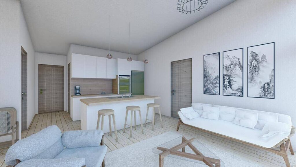 0095 rustic single story 2 bedroom contemporary home smallhometours.com 4