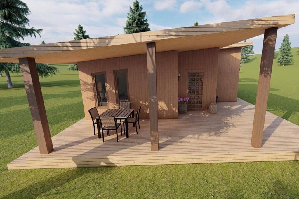 0095 rustic single story 2 bedroom contemporary home smallhometours.com 7