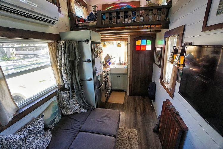 0096 Tour this tiny home named Tiffany It has everything youll need smallhometours.com 3