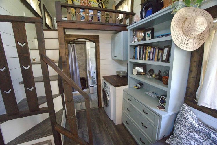 0096 Tour this tiny home named Tiffany It has everything youll need smallhometours.com 4