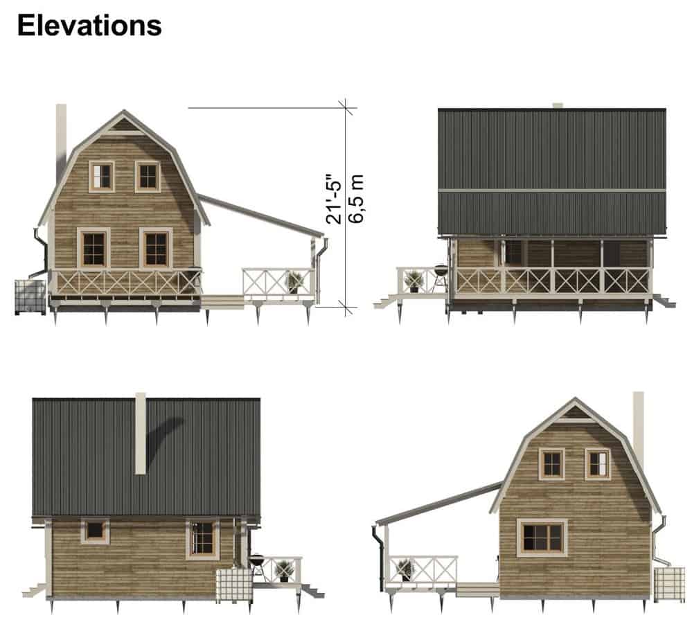 0097 2 bedroom single story oaklynn barn house smallhometours.com 4