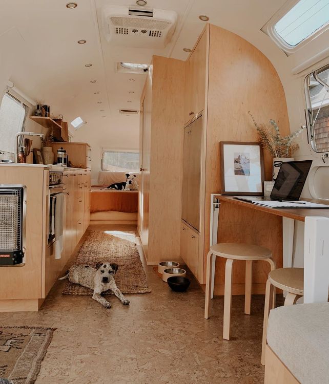 0097 Take a peek into this Airstream which a couple has transformed into their own personal sanctuary smallhometours.com 2