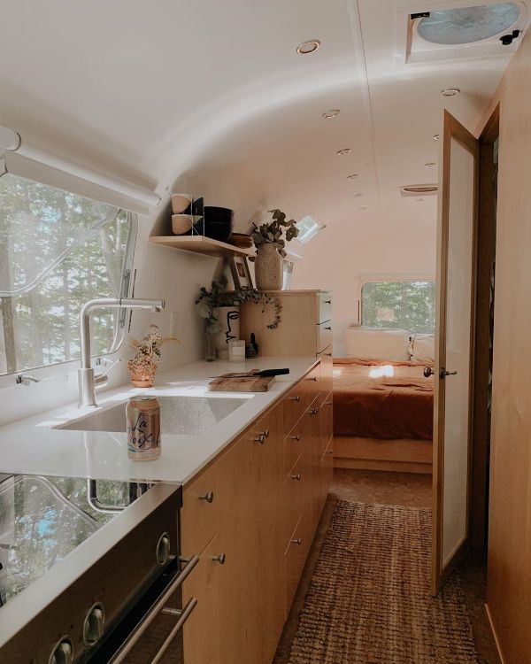 0097 Take a peek into this Airstream which a couple has transformed into their own personal sanctuary smallhometours.com 5