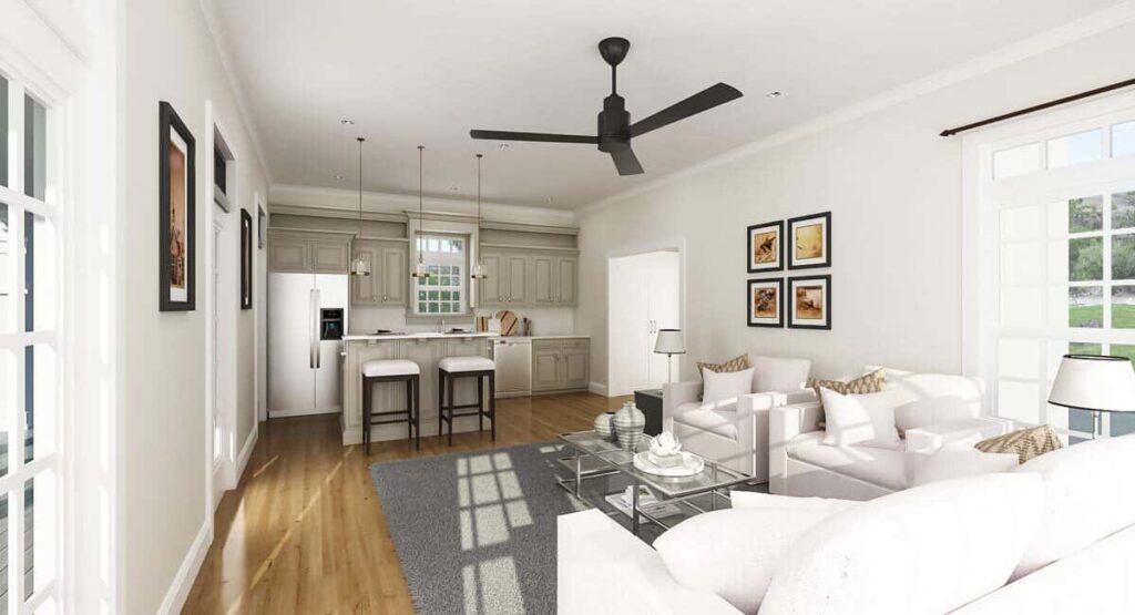 0100 southern style 1 bedroom single story cottage smallhometours.com 2