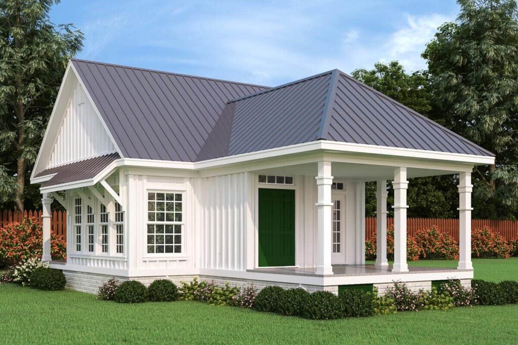 0100 southern style 1 bedroom single story cottage smallhometours.com 4