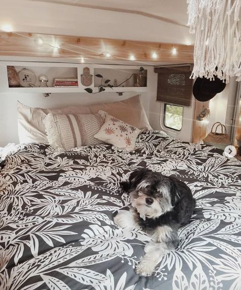 0101 One crafty couple transformed their dated RV into a paradise smallhometours.com 7