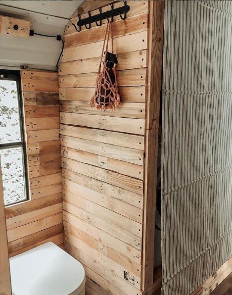 0102 How one couple lives on the go without sacrificing the comforts of home in their renovated skoolie 7