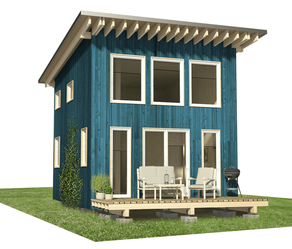 0104 lillian two story fishing cabin smallhometours.com 1