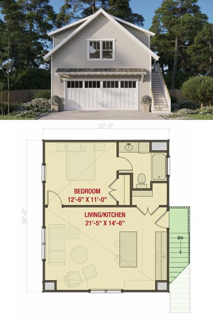 0108 carriage home architectural designs smallhometours.com 2
